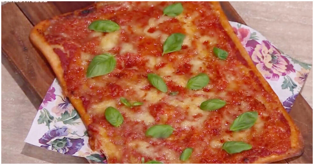 Pizza senza lievito di Fulvio Marino: la ricetta super veloce del 10 aprile 2026 a È sempre mezzogiorno!