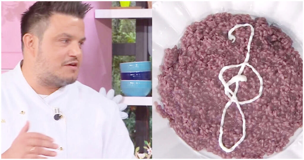 Risotto all’Amarone di Luca Barca: la ricetta da non perdere a E’ sempre mezzogiorno del 10 aprile 2026! Scopri il segreto di questo piatto semplice e raffinato!
