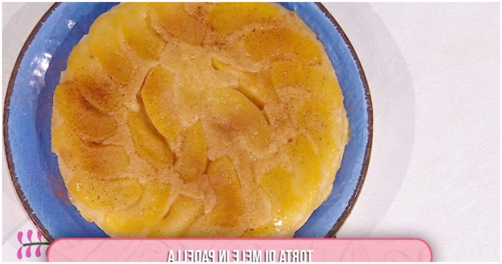 Torta di mele in padella: La ricetta light di Daniele Persegani del 8 aprile 2026 su È sempre mezzogiorno