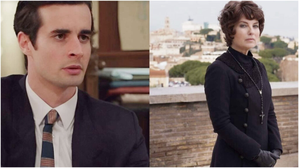 Il Paradiso svela il mistero del 13/04: la Contessa insinua dubbi e la madre di Ettore infiamma i sospetti