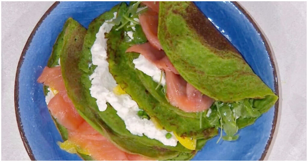 Crespelle estive di Francesca Marsetti: Scopri la ricetta del 18 Maggio 2026 da È sempre mezzogiorno! Piatto fresco e colorato per l’estate!