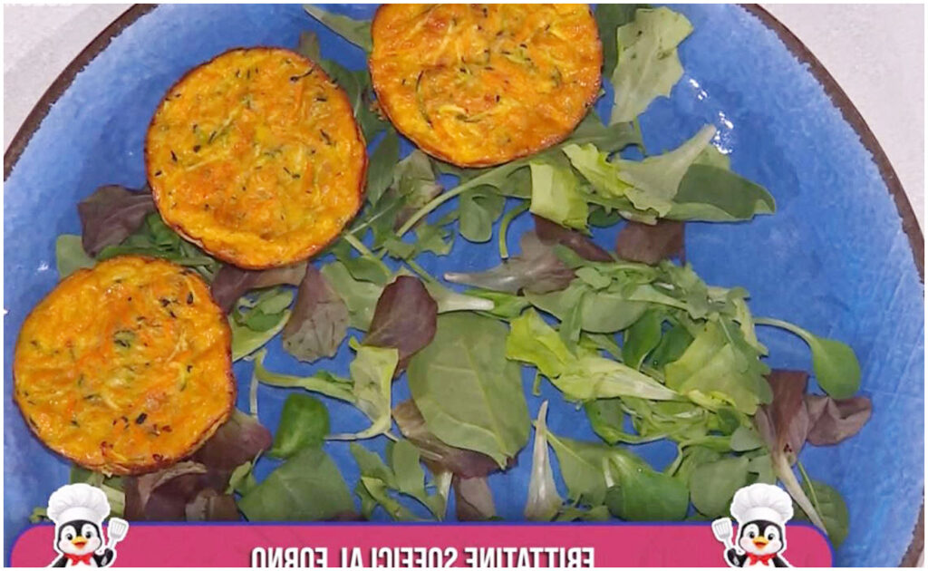 Frittatine soffici al forno di Giusina Battaglia: la ricetta facile per i bambini da vedere il 1 maggio 2026 a È sempre mezzogiorno!