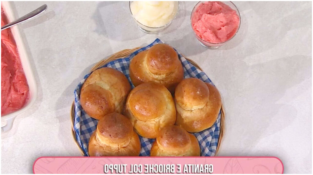 Granita con brioche con il tuppo di Fabio Potenzano: la ricetta estiva imperdibile del 18 maggio 2026 da E’ sempre mezzogiorno!