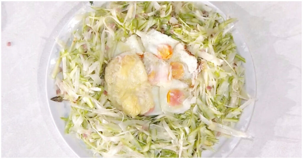Insalata di asparagi e uova di Malga di Barbara De Nigris: l’ultima ricetta del 28 maggio 2026 da E’ sempre mezzogiorno!