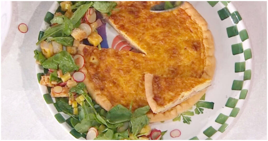 Quiche Lorraine con Barbara Agosti: la ricetta del 26 maggio 2026 da È sempre mezzogiorno! Scopri come preparare questa deliziosa torta salata!