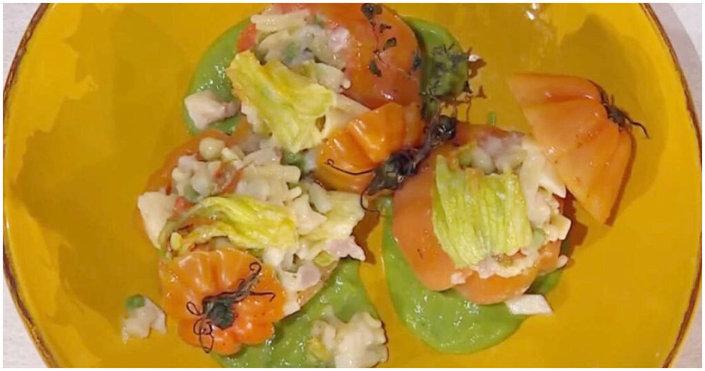 Scopri i Pomodori Ripieni di Mescafrancesca dei Chefs Mattia e Mauro Improta: la Ricetta Vista il 27 Maggio 2026 a È Sempre Mezzogiorno!