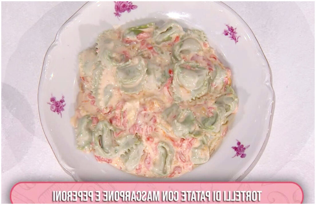 Tortelli di patate con mascarpone e peperoni: la ricetta estiva di Daniele Persegani dal 21 maggio 2026 a È sempre mezzogiorno!